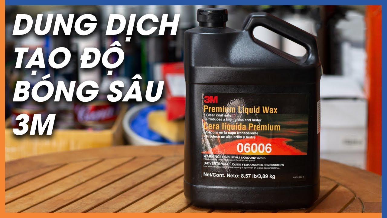 Dung dịch đánh bóng sơn xe 3M Premium Liquid Wax 3.78L