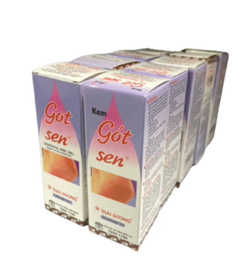 Gót Sen dưỡng ẩm gót chân  - tuýp 20g