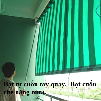 Bộ linh kiện tay quay bạt cuốn( phụ kiện bạt)