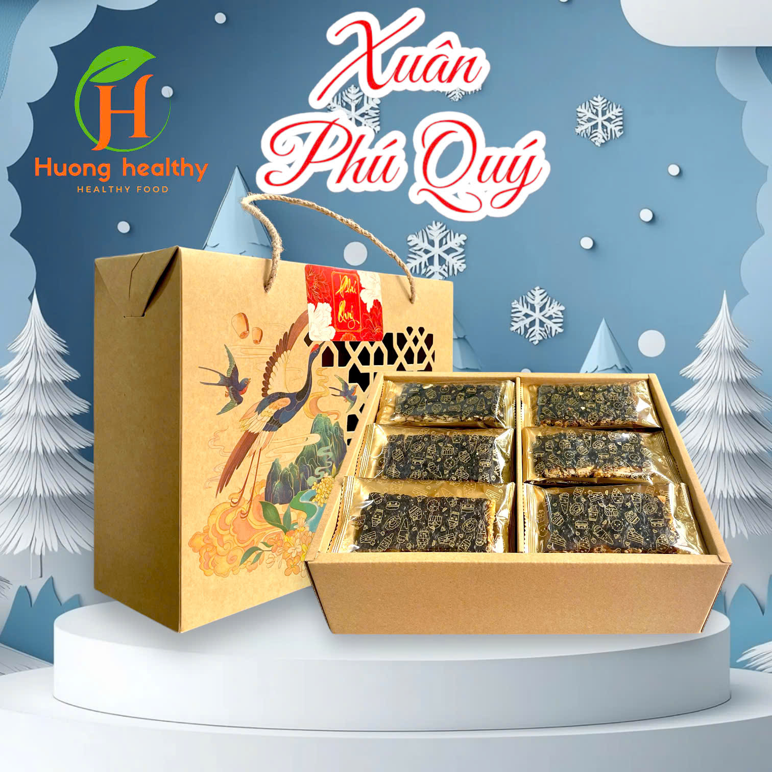 Set Quà Tết Hương Healthy 2025