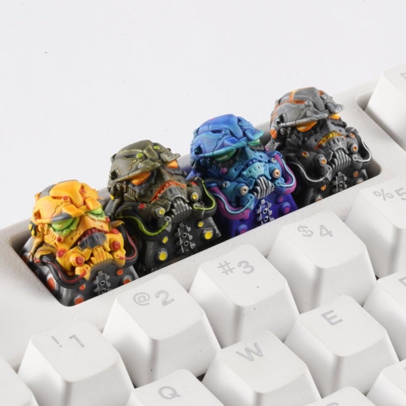 Nút bàn phím cơ Cyberpunk trooper . ( Keycap Cyberpunk trooper )