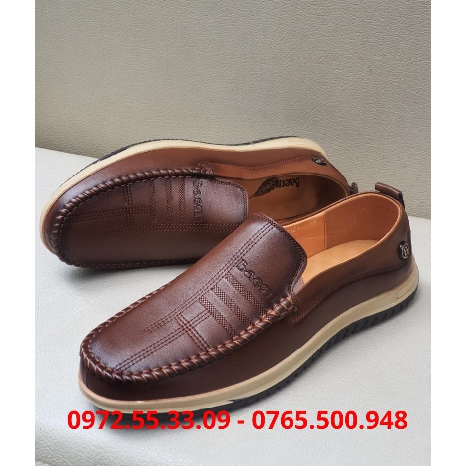 Giày Lười Nam Da Thật Cao Cấp