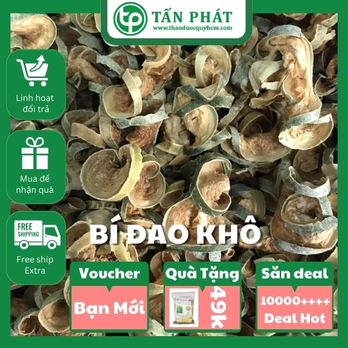 Bí đao sấy khô túi nhỏ 100g - tấn phát - Hàng sạch chuyên dùng để pha trà
