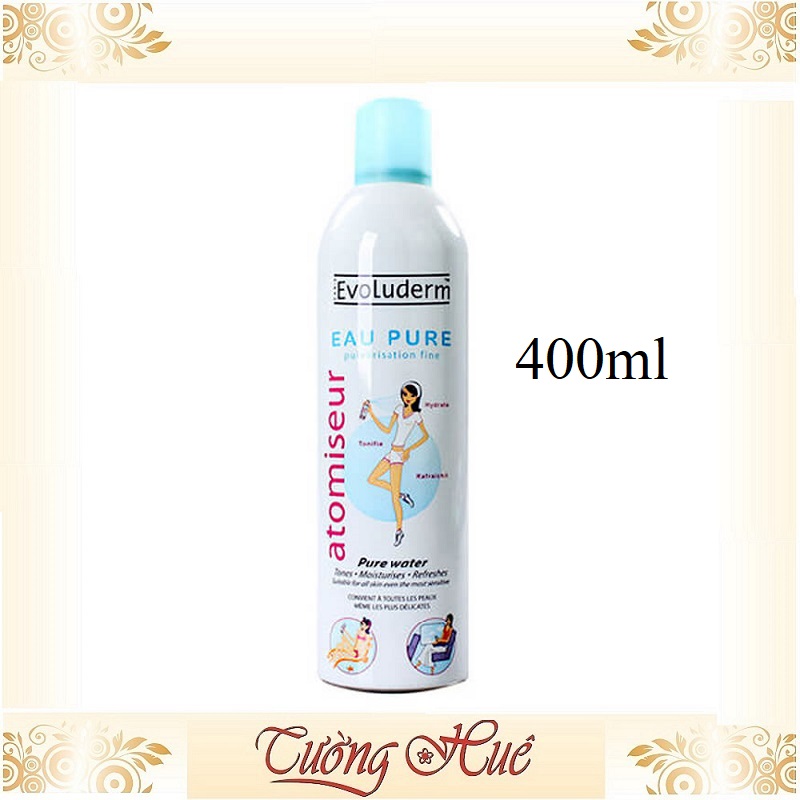 Xịt khoáng Evoluderm 400ml