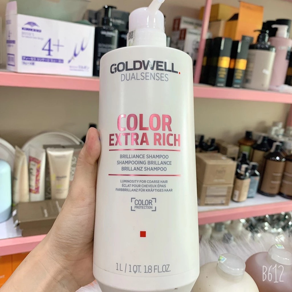 Dầu gội Goldwell Color Extra Rich dưỡng màu tóc bền màu 1000ml