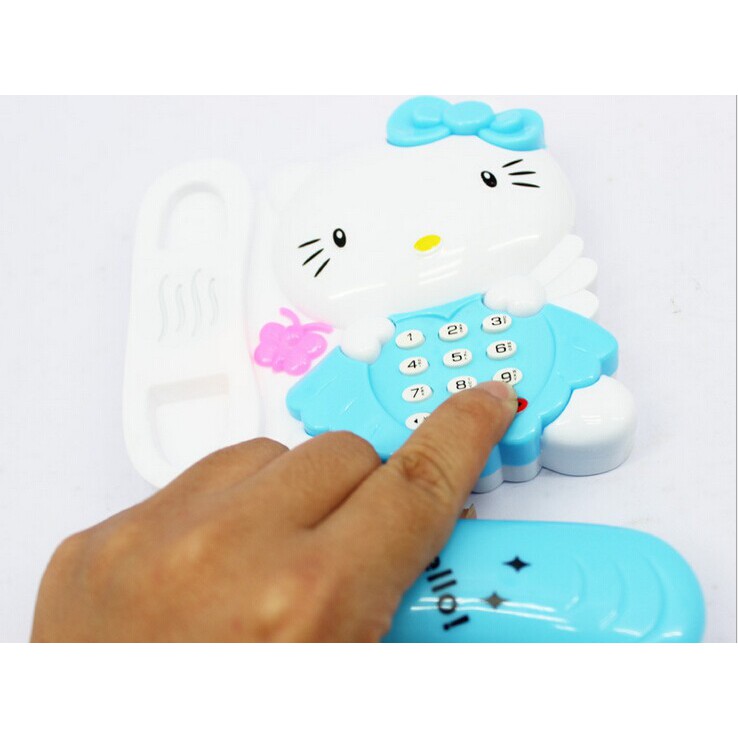 Đồ chơi điện thoại bàn mèo Kitty