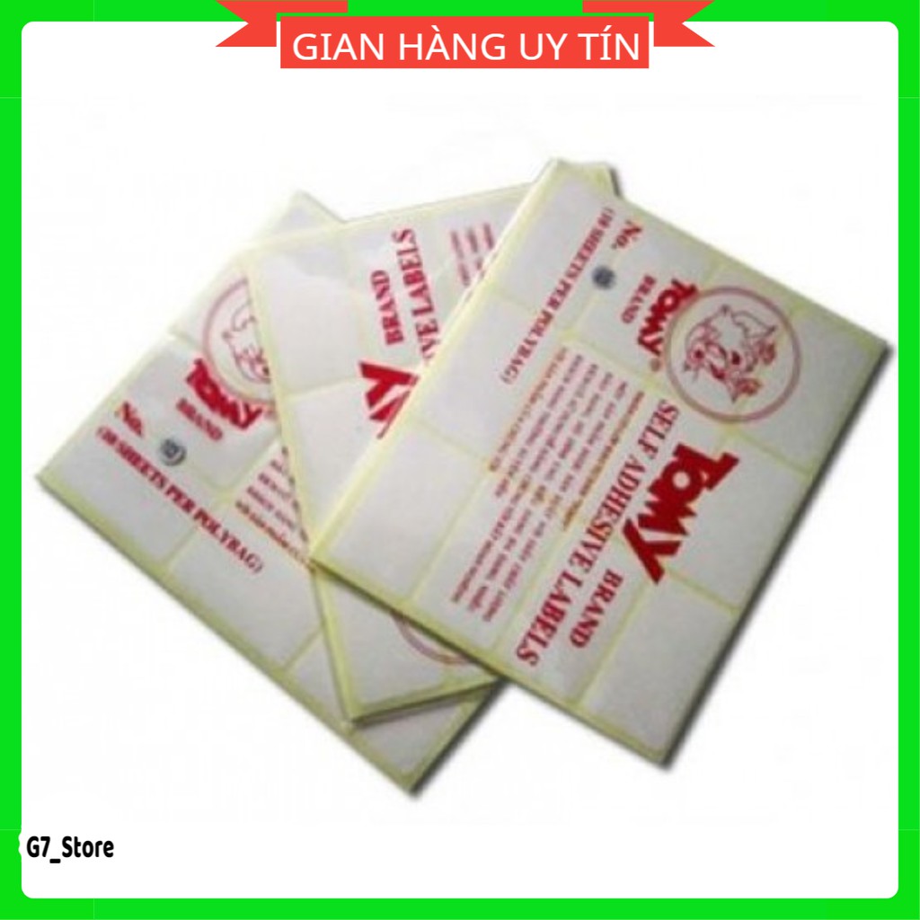 Tập Decal Tomy,Nhãn Dán Tomy A5