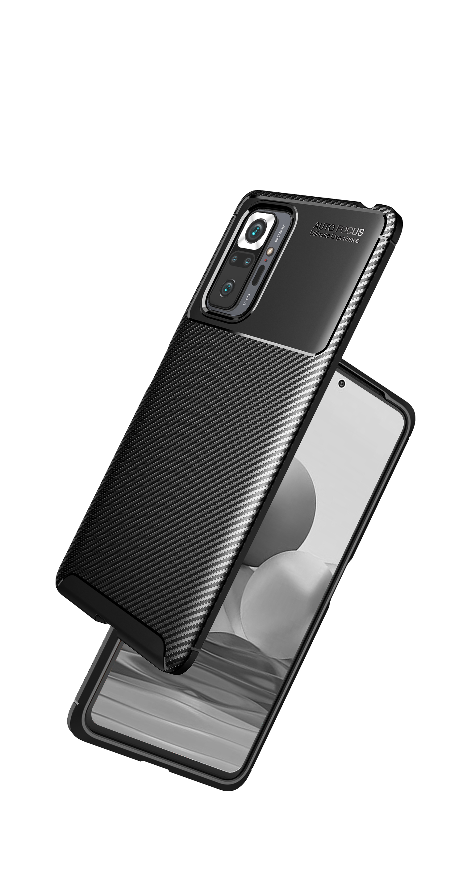 Ốp lưng Redmi Note 10 Pro chống sốc vân Rằn Ri Auto Focus cao cấp
