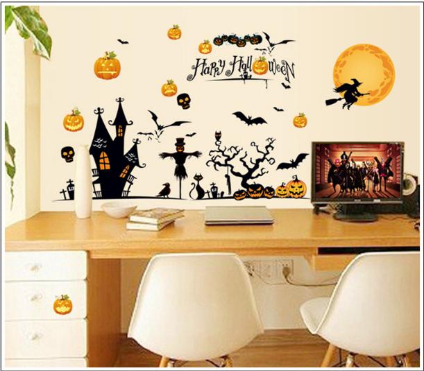 Decal trang trí lễ hội HALLOWEEN 02