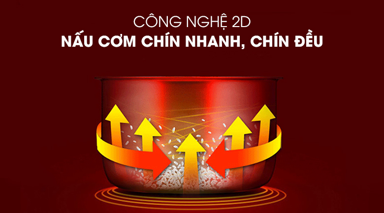 [Giá cực sốc] Nồi cơm điện tử Sharp 1.8 lít KS-COM181CV-GL hàng chính hãng