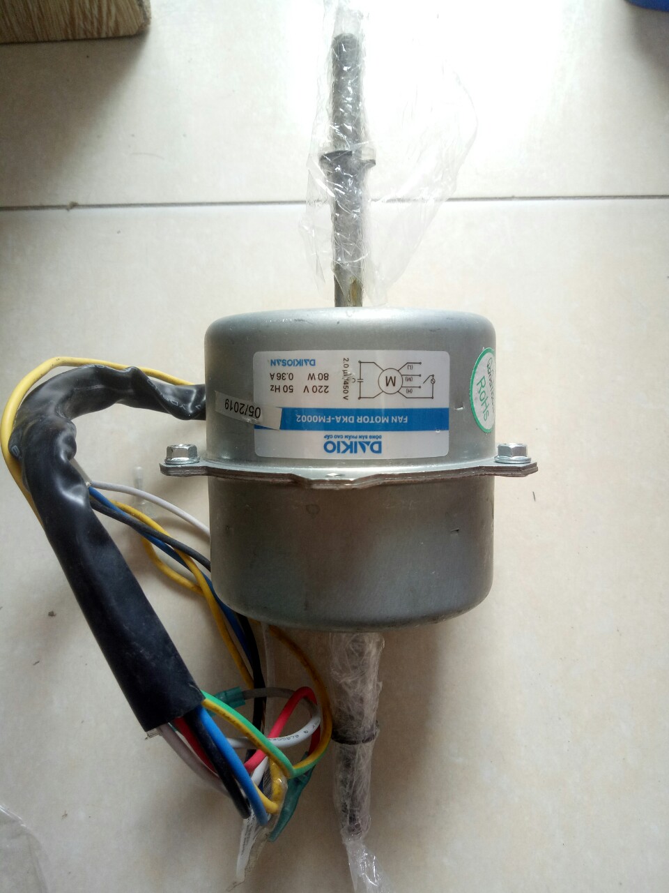 Động cơ quạt điều hòa Daikio DK-1500B