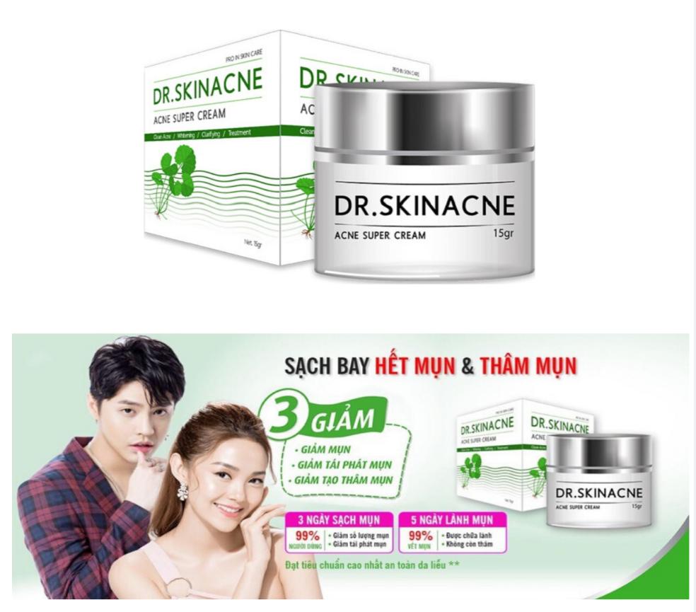 Hộp Kem Ngăn Mụn  Xóa Thâm Dr.Skinacne