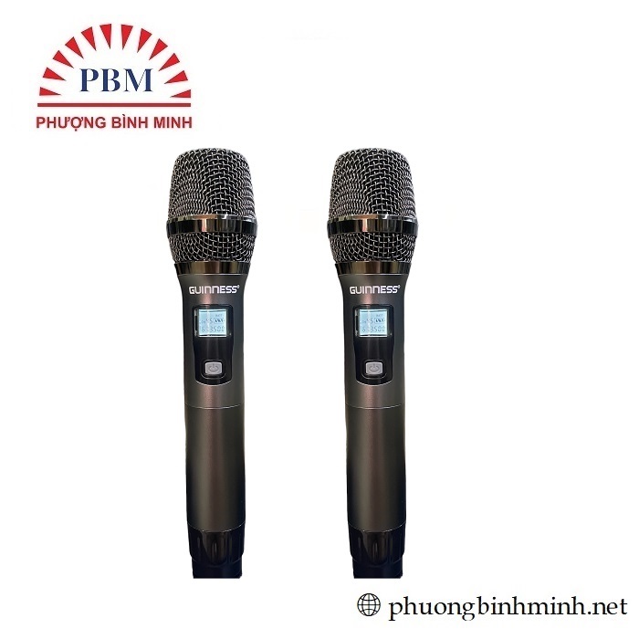 Micro không dây GUINNESS MU-1182 New