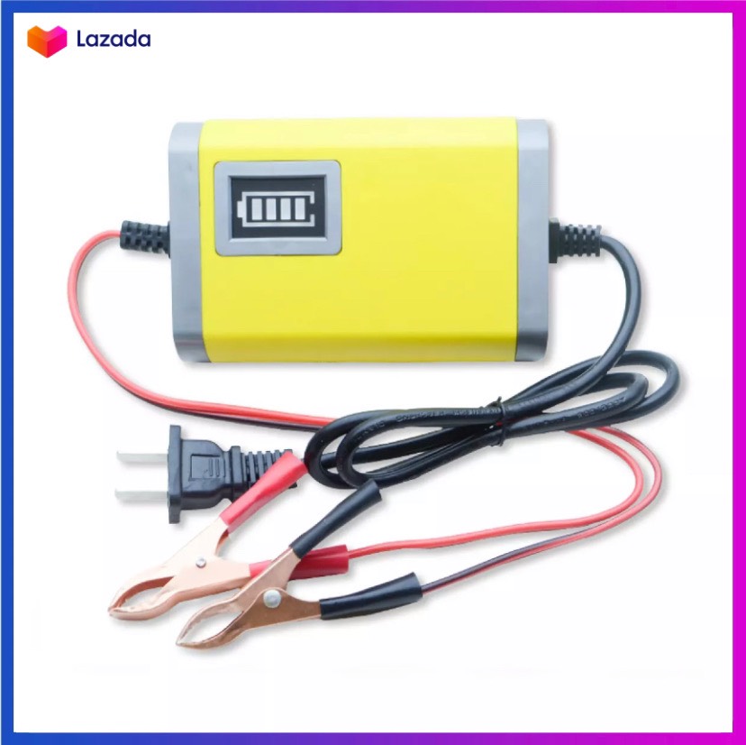Bộ sạc bình ắc quy 12v 2A thông minh, tự động ngắt khi đầy sạc bình ắc quy 12v Máy Sạc Bình Ắc Quy Tự Động Cho Xe Máy Sạc Bình Nhanh Cho Xe Máy, Xe Ô Tô, xe đạp điện và các loại bình điện khác nhau.