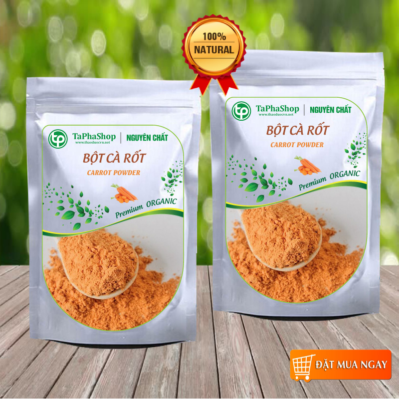 [Hot] Pure Carrot Powder 100g - Tan Phat Herbal Medicine