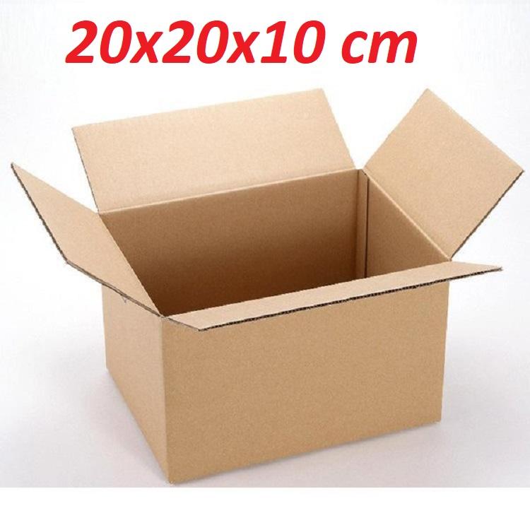 [HCM]Bộ 60 Thùng Carton 20x20x10 cm