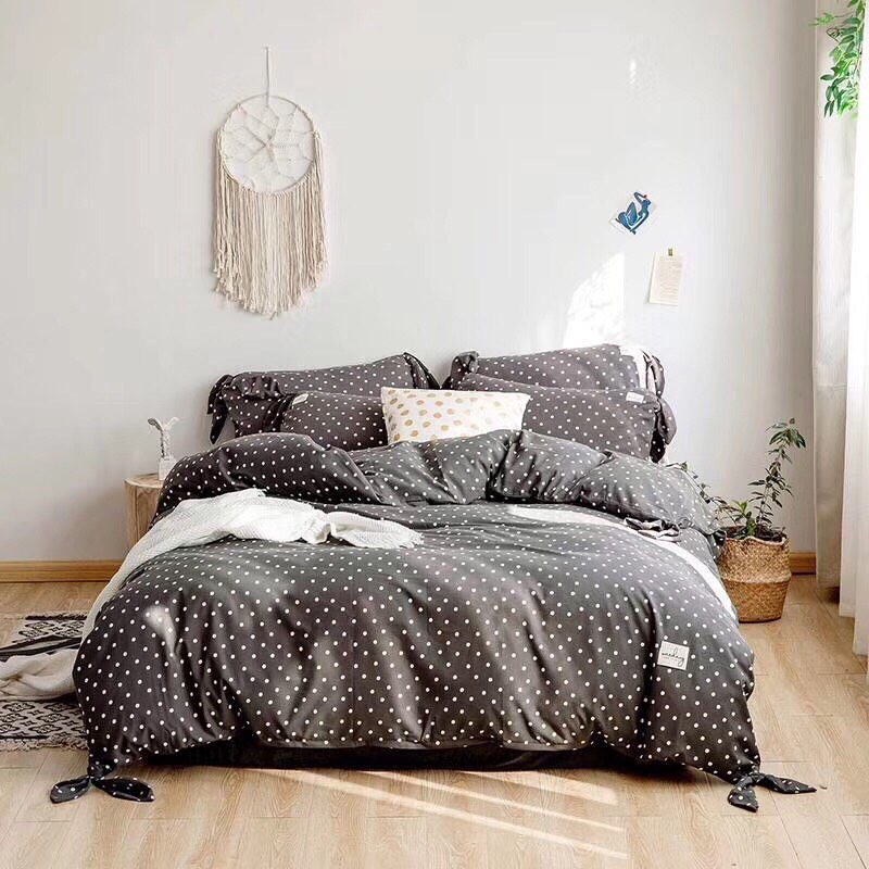 SET 4 MÓN CHĂN GA GỐI ĐŨI SILK MỀM, MỊN - ĐŨI LỤA HÀNG CAO CẤP