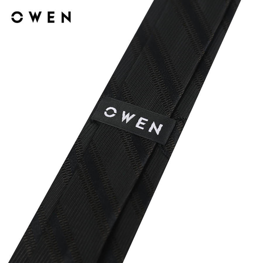 OWEN - Cà vạt CV232643 màu Nâu chất liệu Polyester