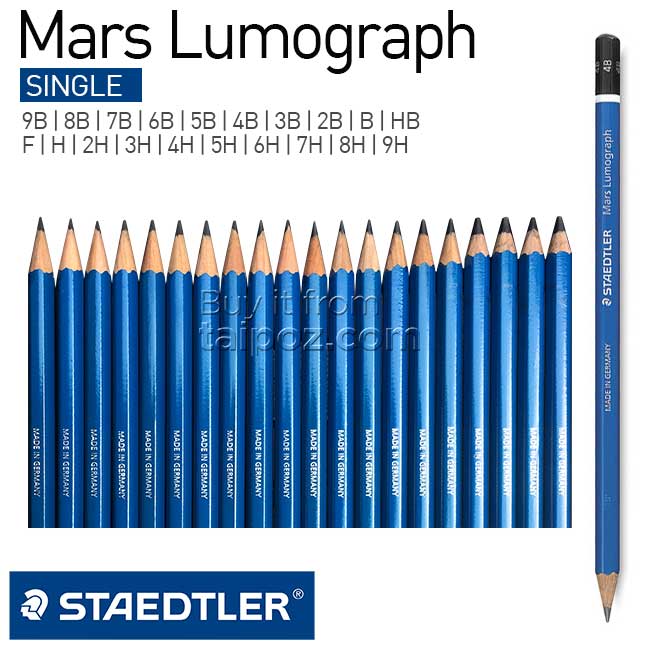 Bút Chì Gỗ Staedtler Từ HB - 12B