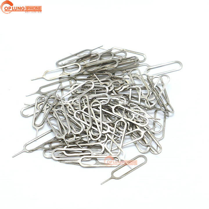 Combo 10 Que Chọc Sim cho iPhone Samsung bằng inox cao cấp
