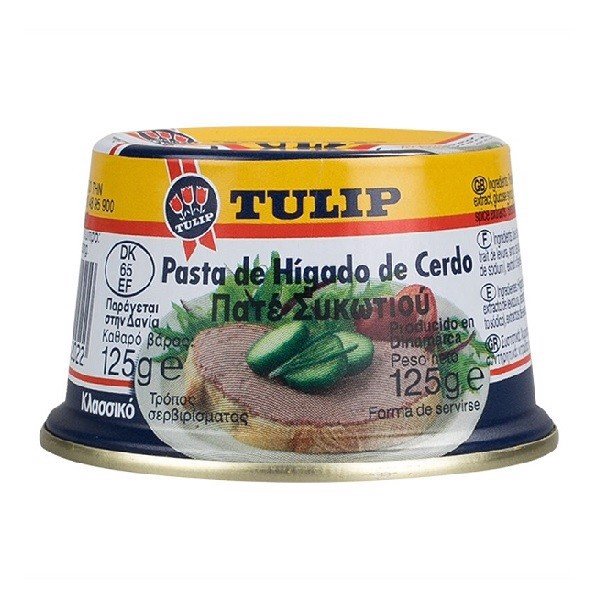 Tulip Pate gan heo 125 gram - Đan Mạch