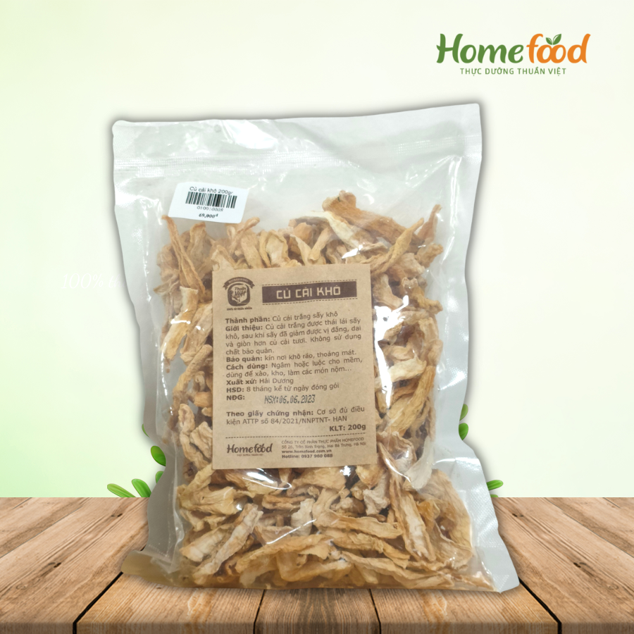 Củ cải khô HOMEFOOD