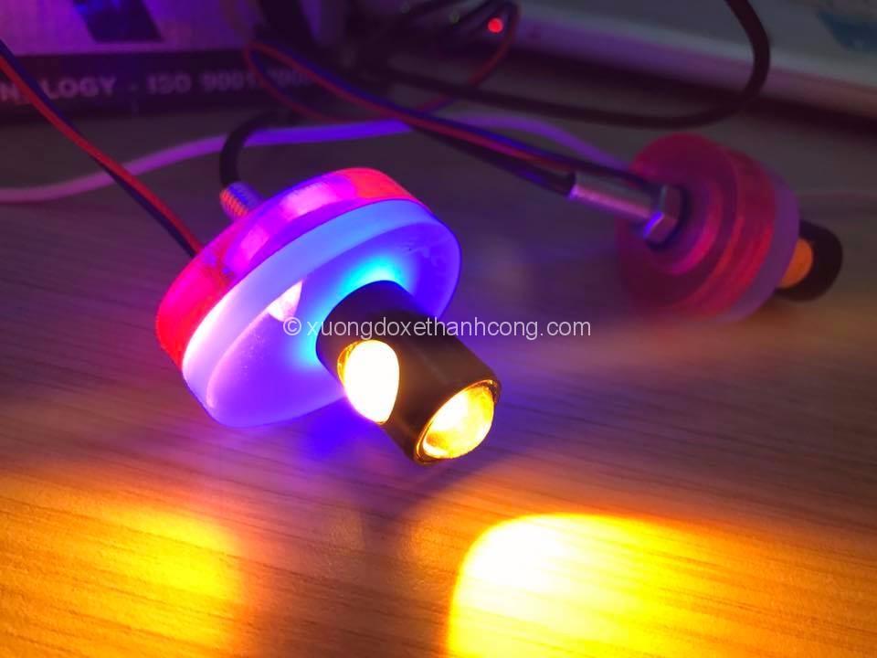 Combo 2 Đèn LED xi nhan cho xe Exciter 150 Đèn Led Xe máy
