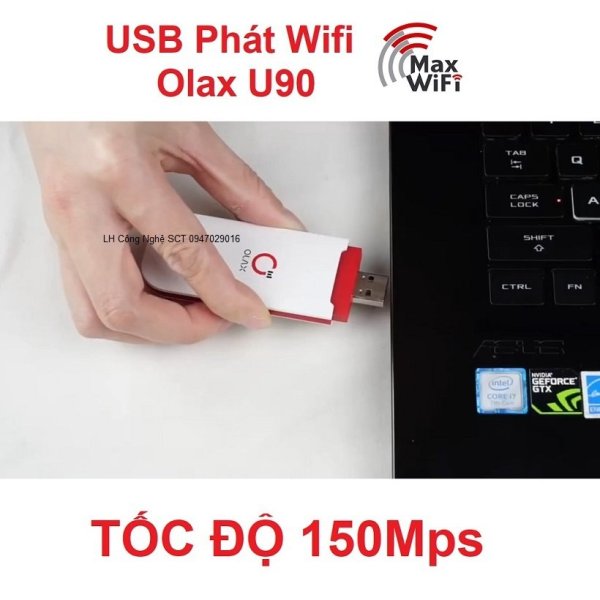 Usb phát wifi 4G ZTE OLAX U90 tốc độ 150Mbps. Thiết kế nhỏ gọn sang trọng đẳng cấp doanh nhân - BẢO HÀNH 1 ĐỔI 1 từ MƯỜNG THANH ROYAL