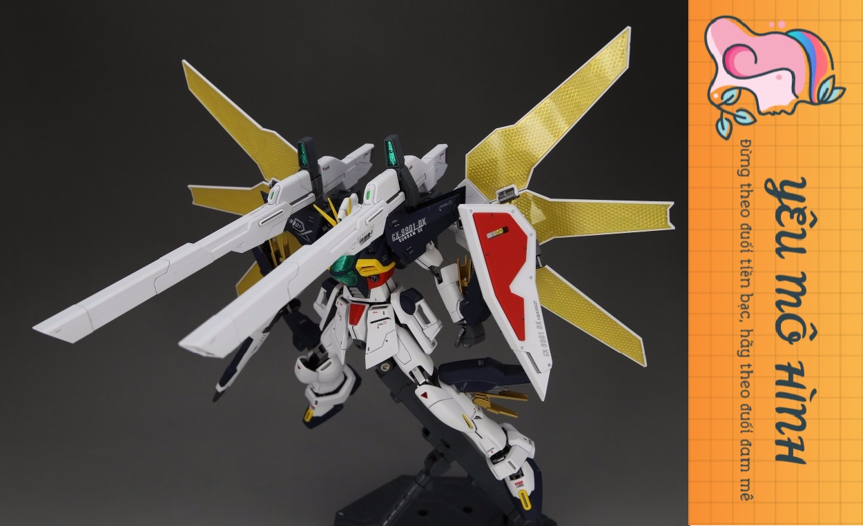Gundam MG Double X (Daban) Tặng kèm Decal nước