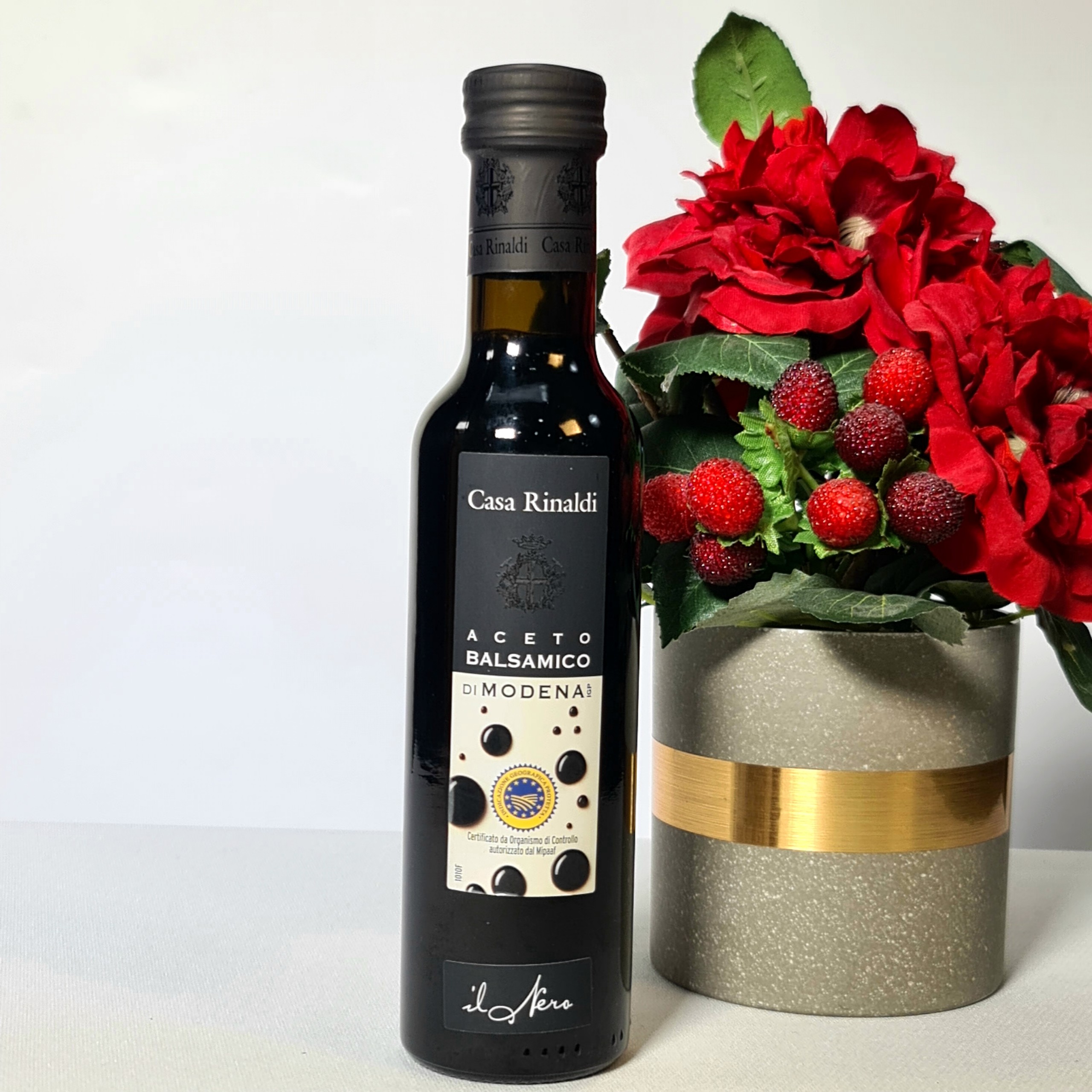 DẤM Ý BALSAMICO CASA RINALDI 250ml (Chai thủy tinh)