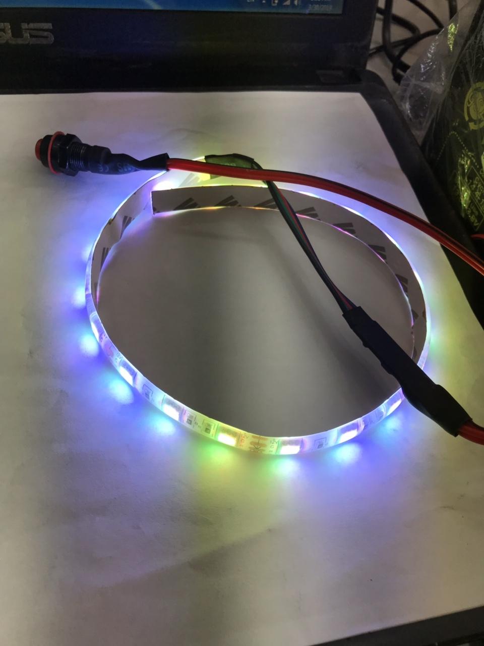 BỘ LED DÂY ĐỘ ĐÈN ĐỒNG HỒ XE MÁY 12v