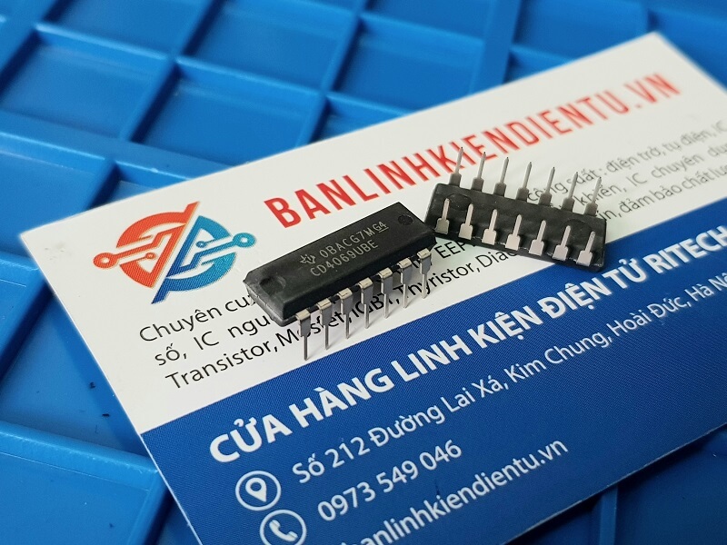 [Combo 5 chiếc] CD4069UBE CD4069BE CD4069 IC Số DIP-14