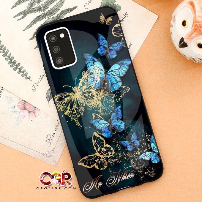 ốp lưng Samsung Galaxy A02s mặt KÍNH CƯỜNG LỰC