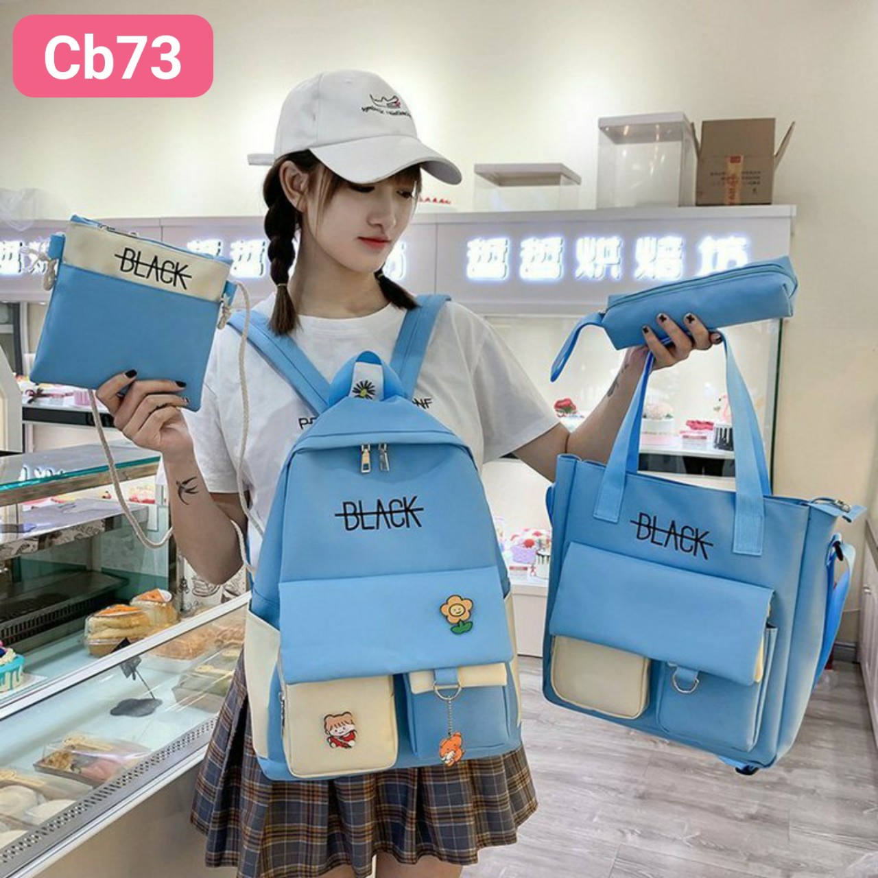 SET BALO 4 món phong cách hàng quốc cực chất cho 2021