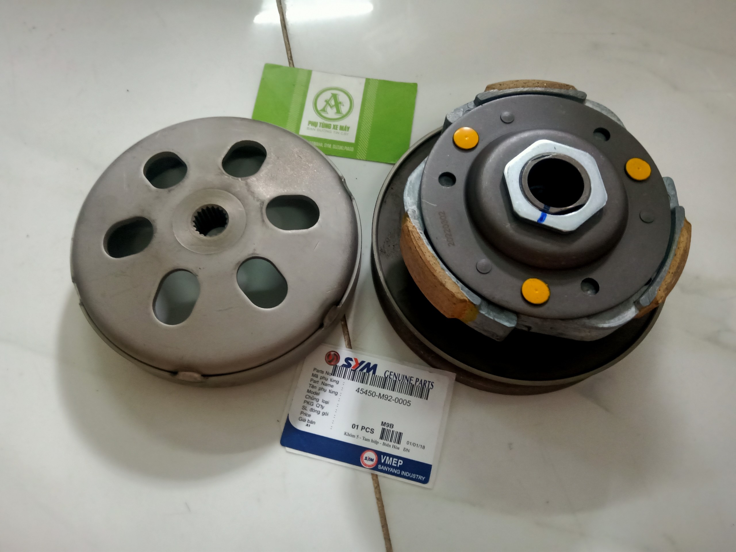 Full bộ nồi sau xe Attila / Elizabeth