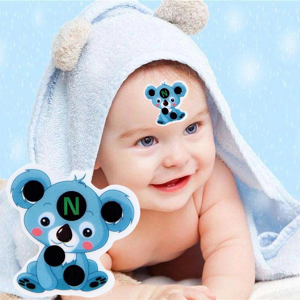Combo 10 miếng nhiệt kế dán trán cho bé (giao mẫu ngẫu nhiên)