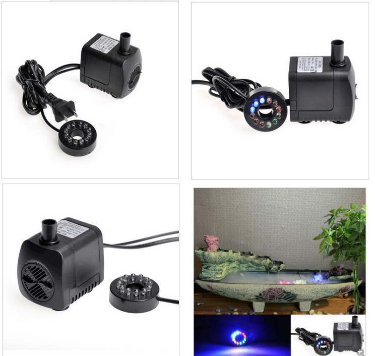 Máy Bơm Nước Chìm,Hồ Cá Hòn Non,Bộ Thác Nước 2w đến 10w