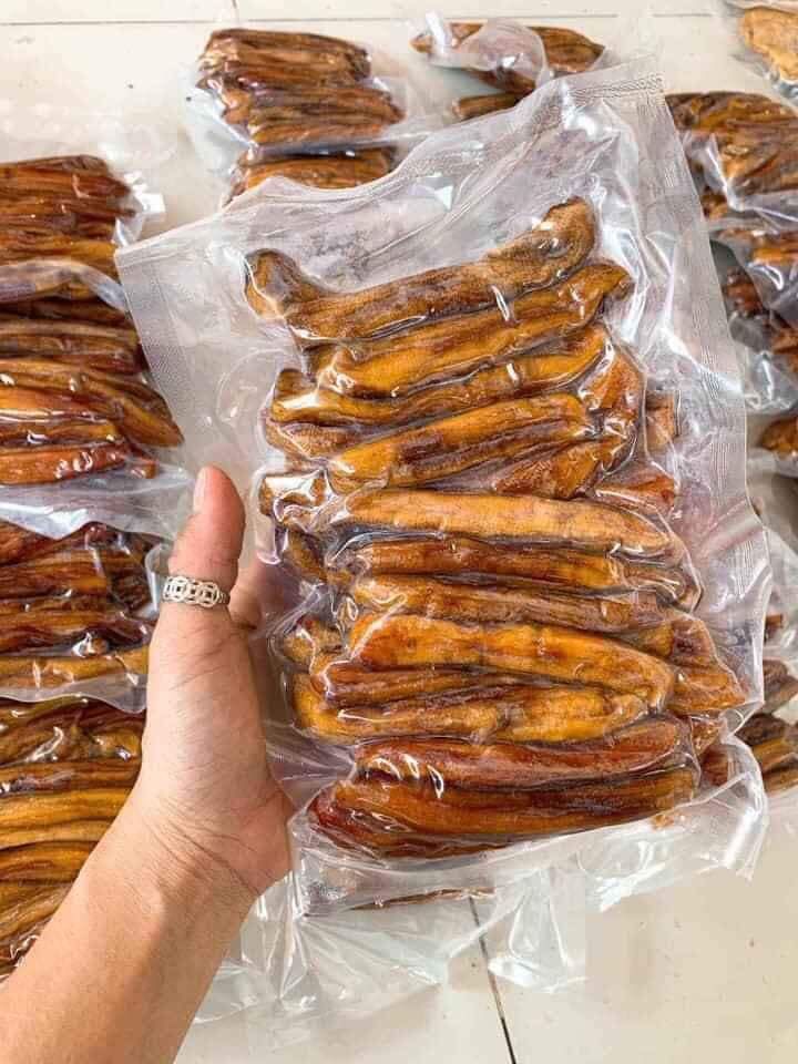 Chuối già phơi dẻo 500g