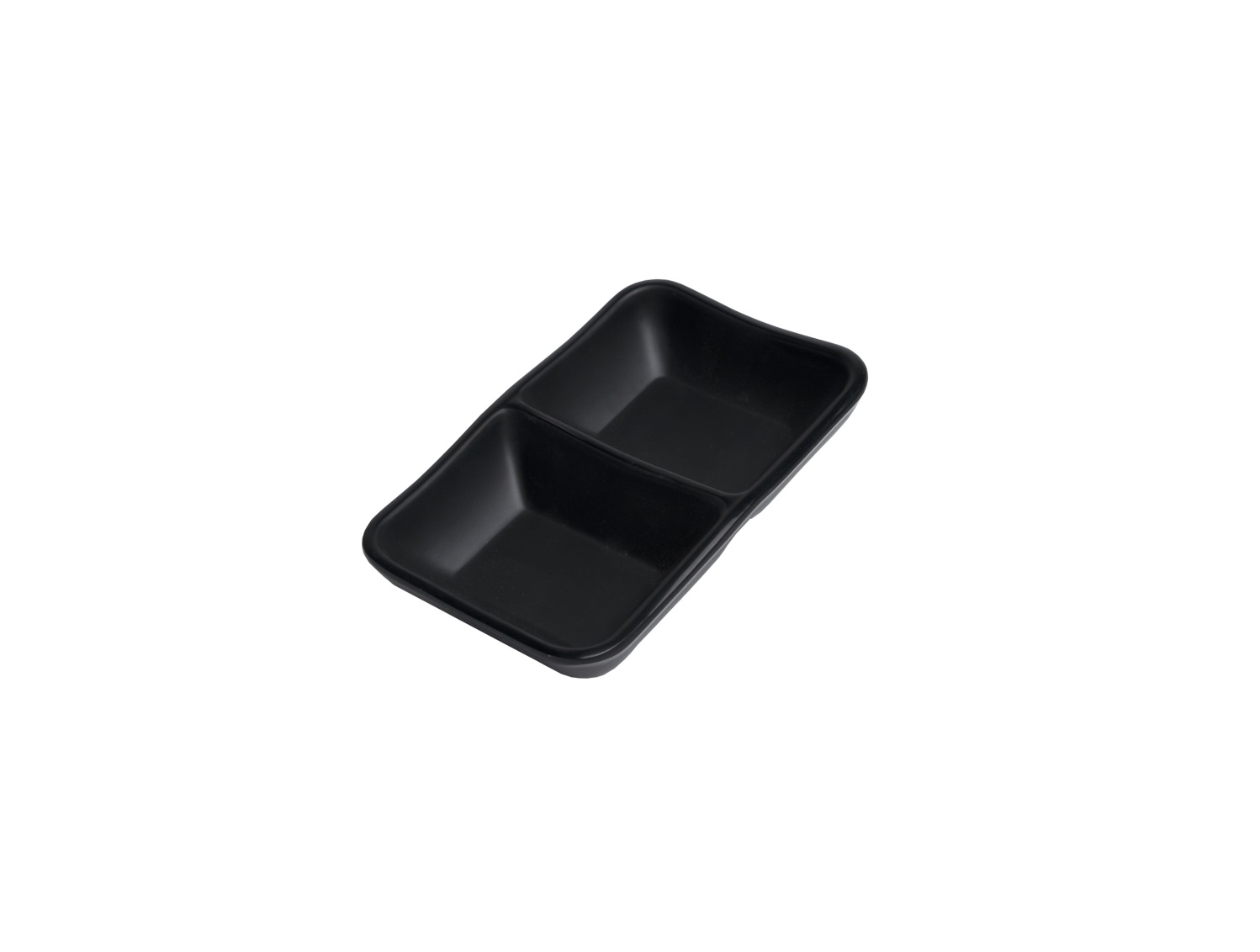 Chén chấm nhựa melamine nhám đen nhiều kiểu
