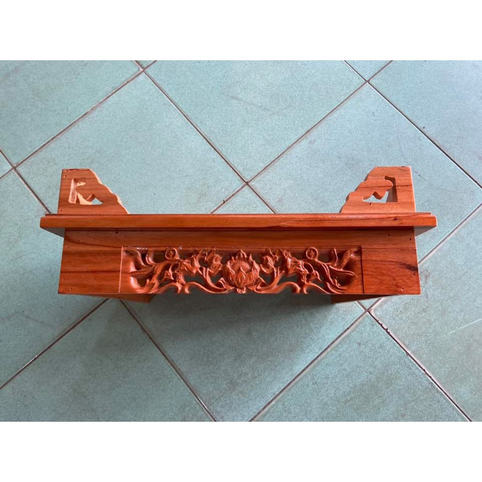 bàn thờ treo tường hoa sen 50cm