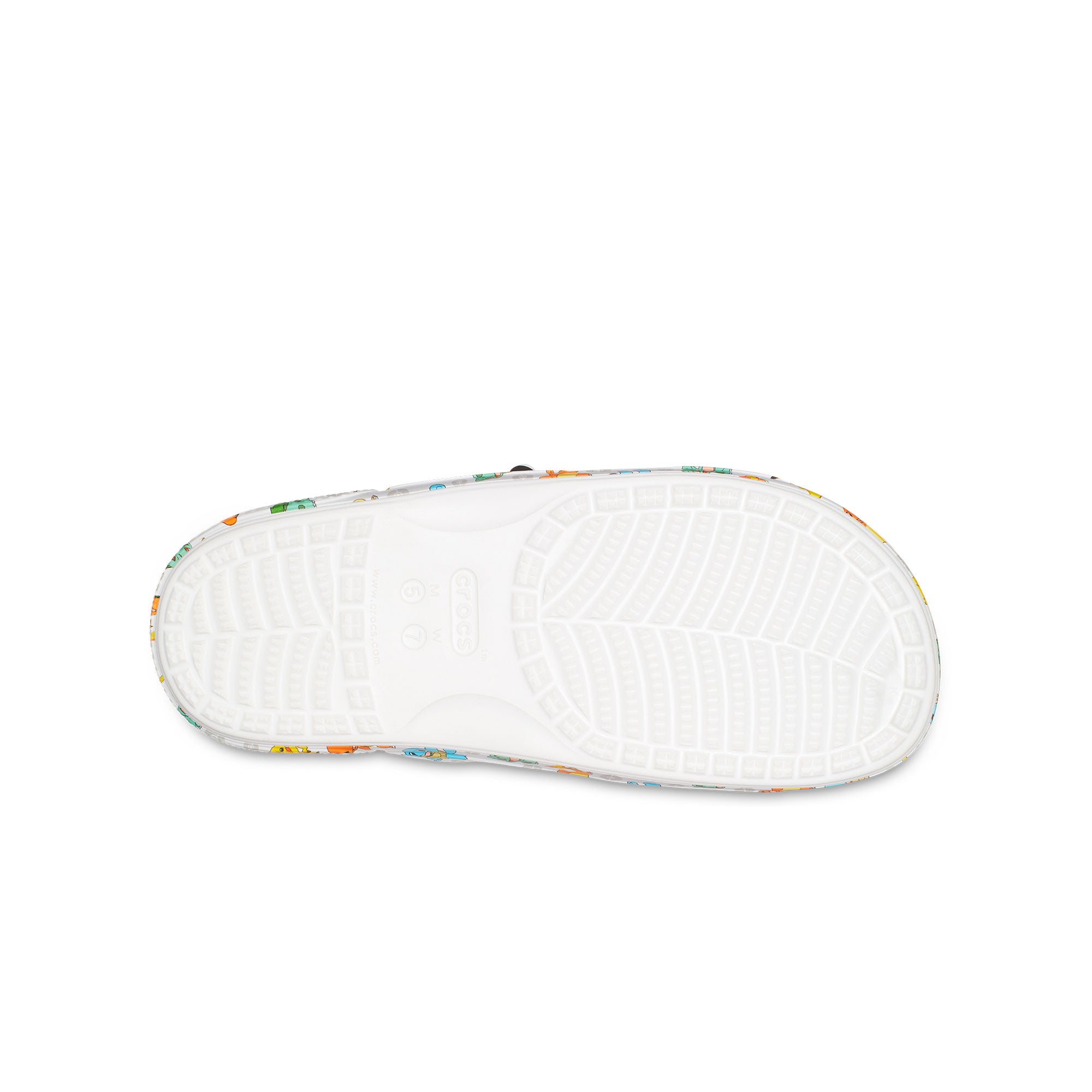 Dép Xăng Đan Unisex Crocs Pokemon Classic - White