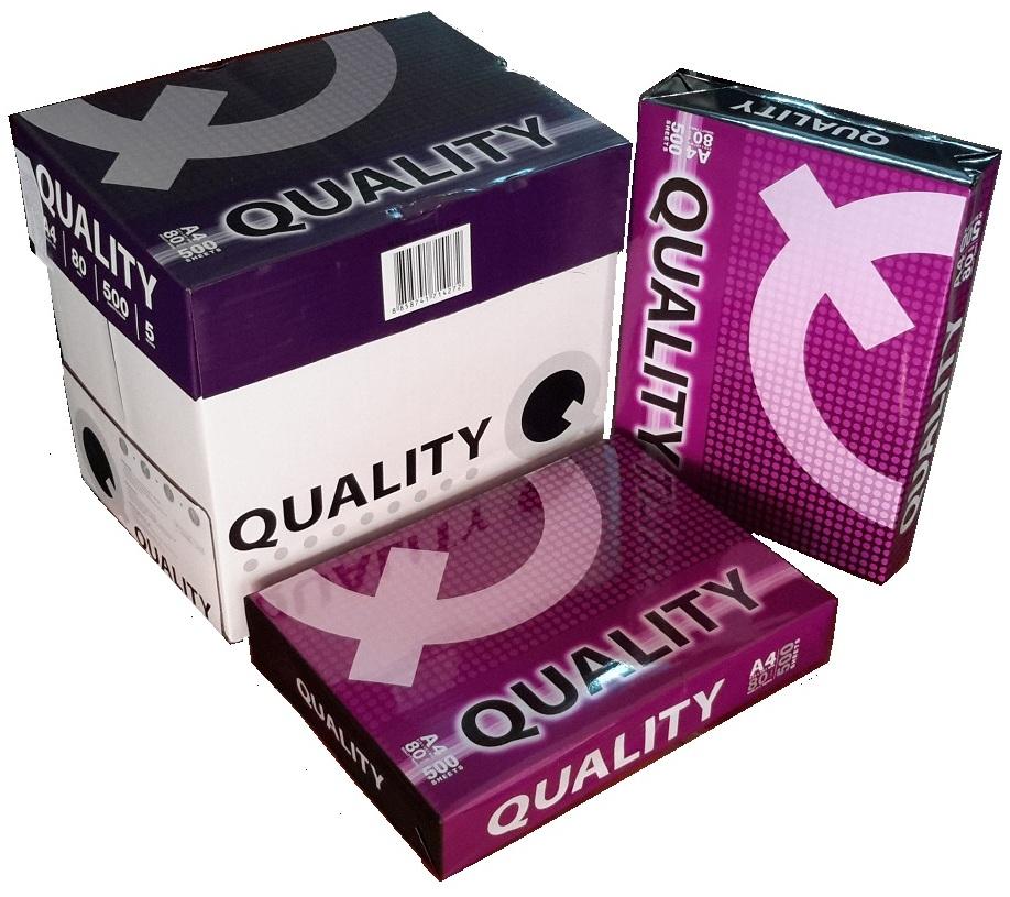 Giấy Quality A4 80gsm (đủ 500 tờ)