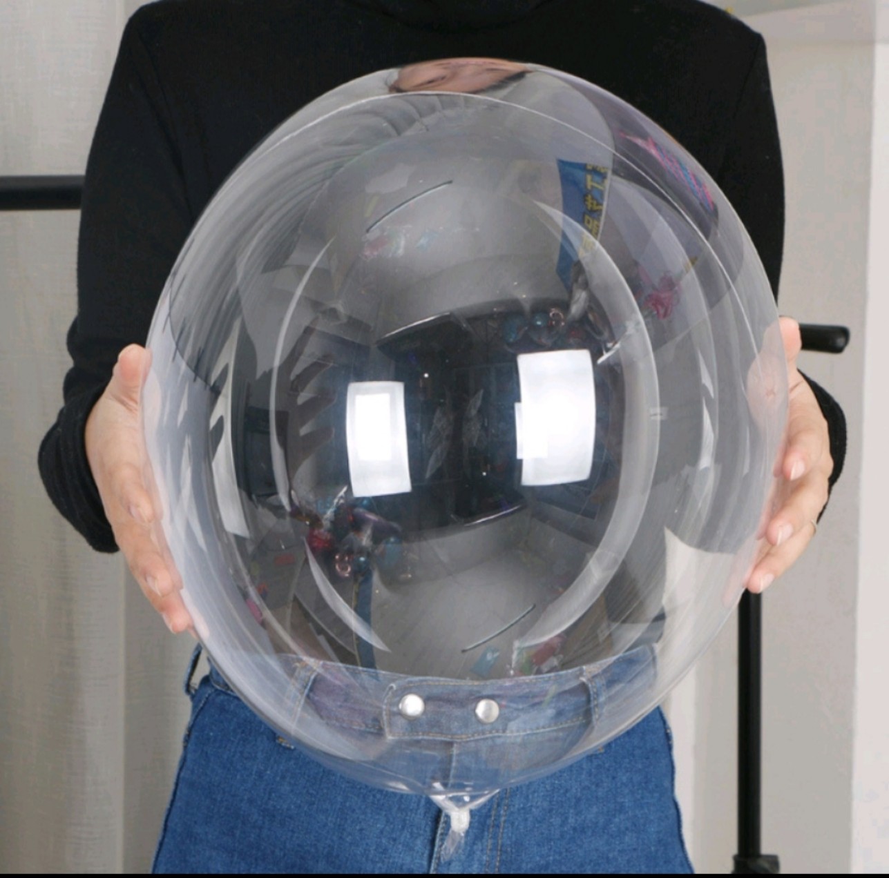 Bóng jumbo trong suốt, bóng galaxy 24inch-36inch