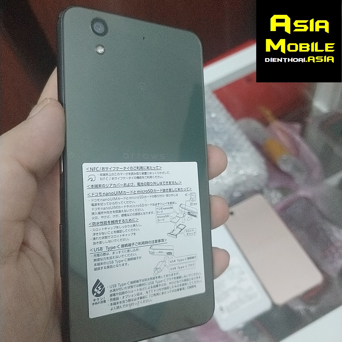 (Ship Hỏa Tốc Cả Tết) Điện Thoại Sharp Aquos Sense 6 (Mạng 5G) Đến Từ Nhật Bản (Chống Nước) - Máy Mới 97%-98%