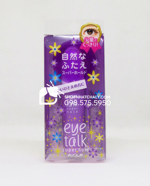 Keo kích mí Koji Eye Talk 8ml Nhật cực hot. Kích 2 mí trong 1 nốt nhạc. Chống nước không trôi, bám dính tốt