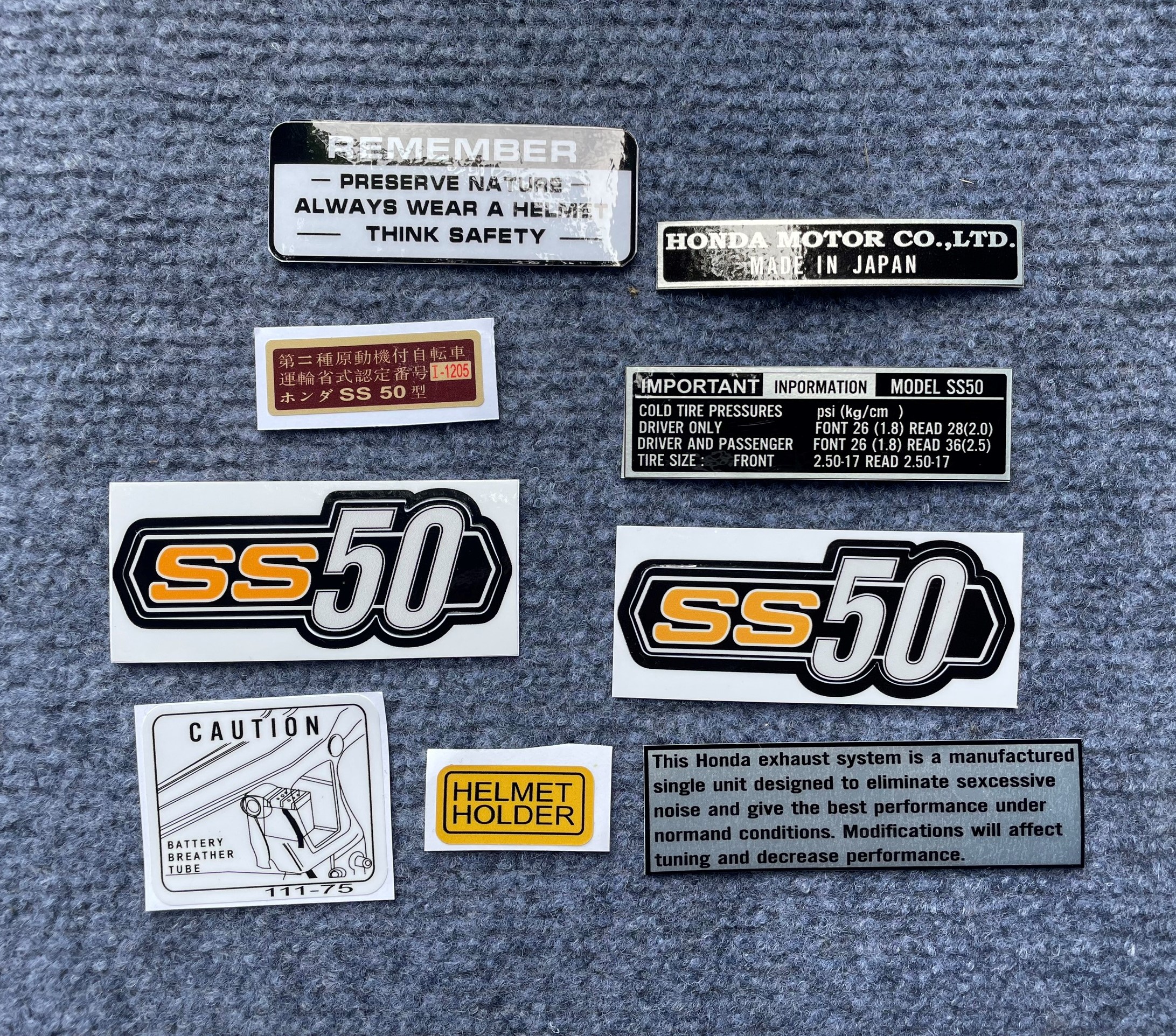 Tem dán full xe cho các dòng xe 67, 68, CD, CL, SS50....
