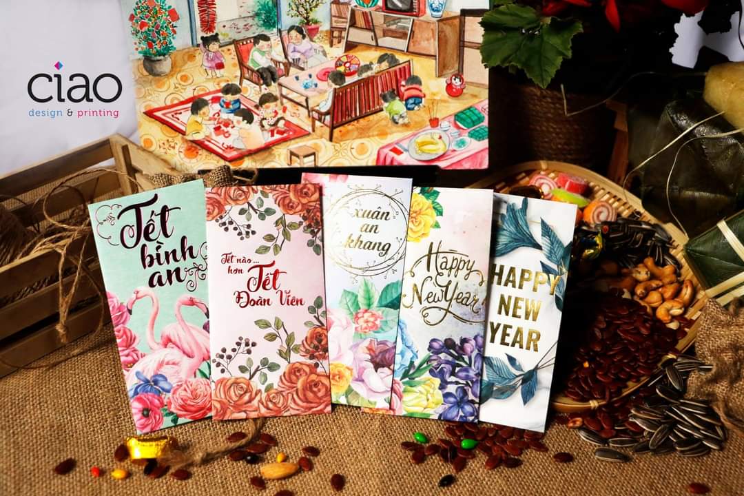 LÌ XÌ THIẾT KẾ ĐỘC QUYỀN SET 30 CÁI