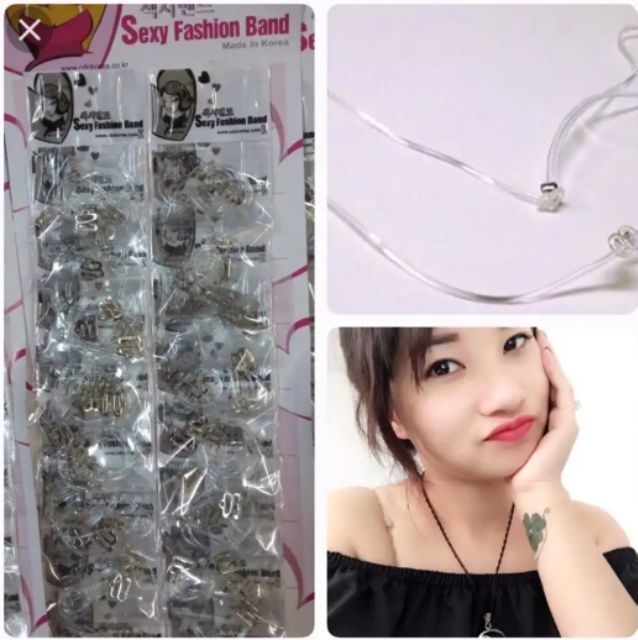 1 Đôi dây áo quai trong sợi bún hàn quốc