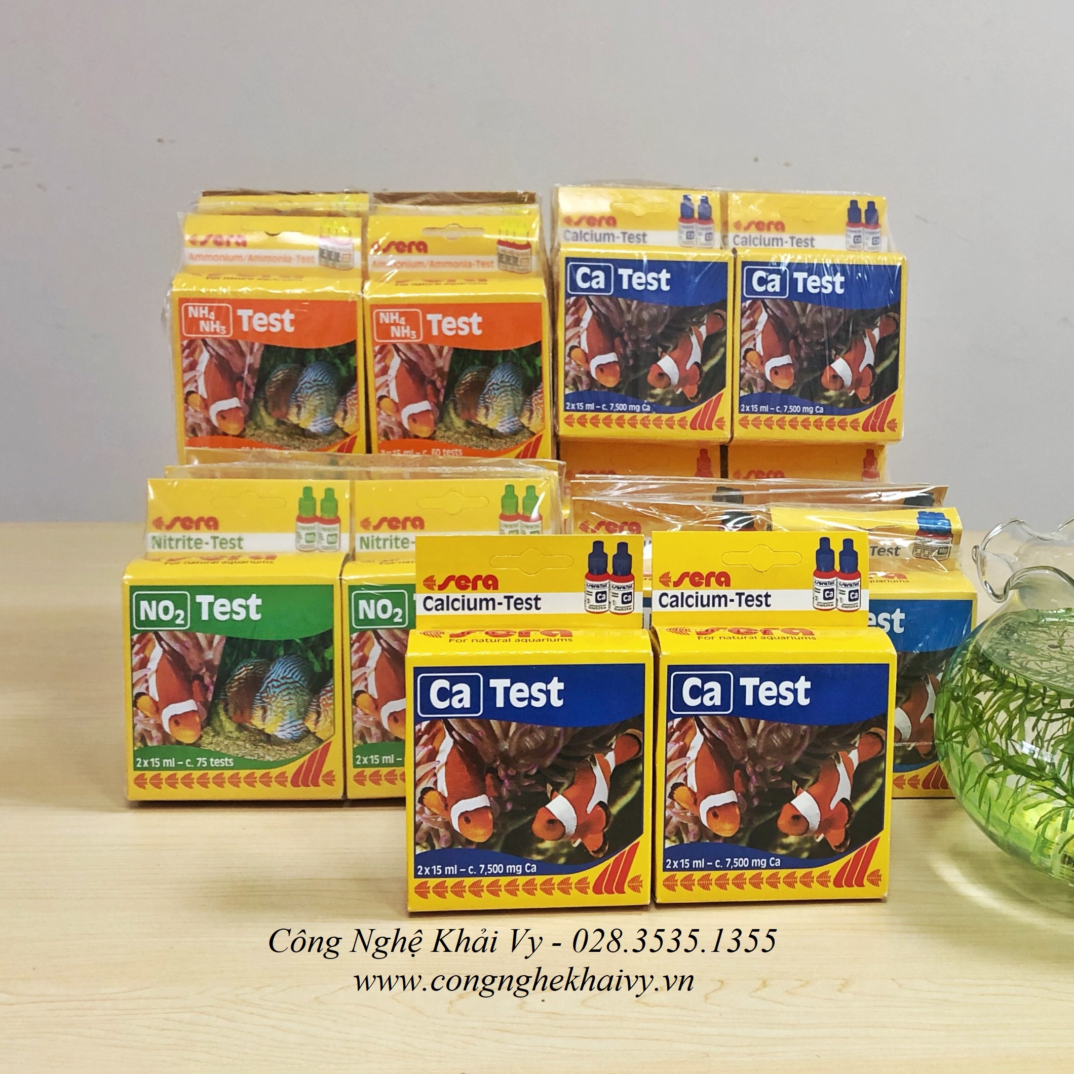 [HCM]Test Ca SERA - Kiểm tra Canxi trong môi trường nước (DATE T04/2023)