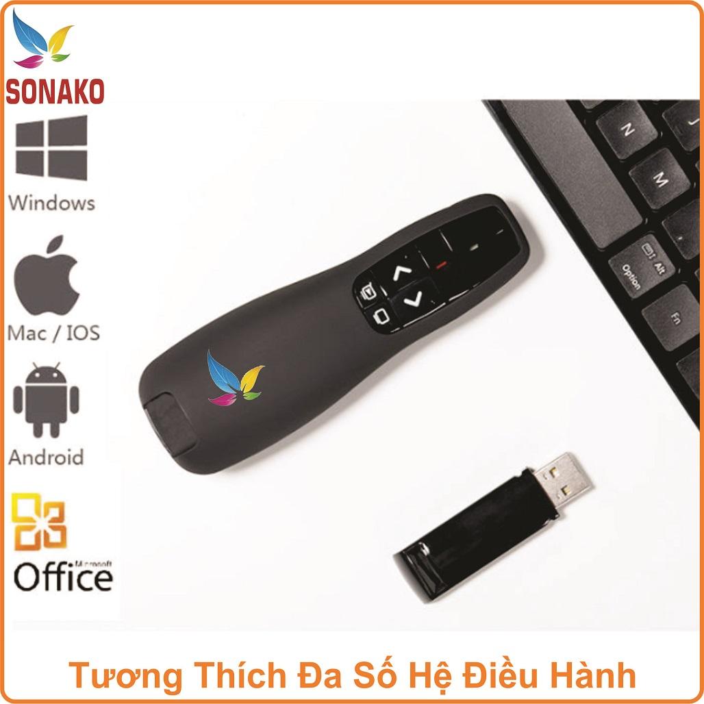 Bút Trình Chiếu Wireless Presenter R400 Powerpoint - Sonako